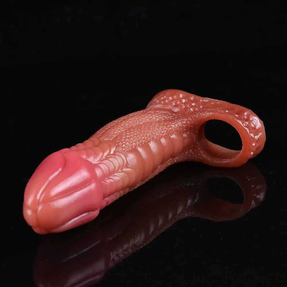 Fantasy dragon penis sleeves,Cock Extender Sleeve Penis,Time Delay Extension Male Condom Cock Sheath Dragon Sex Toy for men