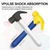 Clitoris Stimulation 4 in 1 Hammer Dildo Vibrator G Spot Sucking Vibrating Hammer Sexy Toys Women