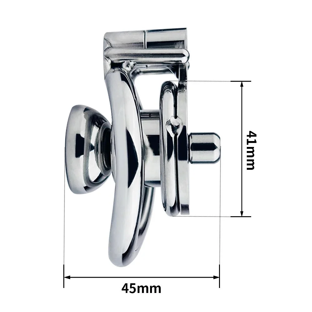 DIY Chastity Novelty Sissy Inverted Chastity Cage CBT Game Stainless Steel Negative Ring Male Invisible Stainless Steel