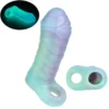 Dragon Penis Sleeve Time Delay Extension Male Condom Cock Sheath Dragon Sex Toys Extension Sleeve Cock Enlargement Product