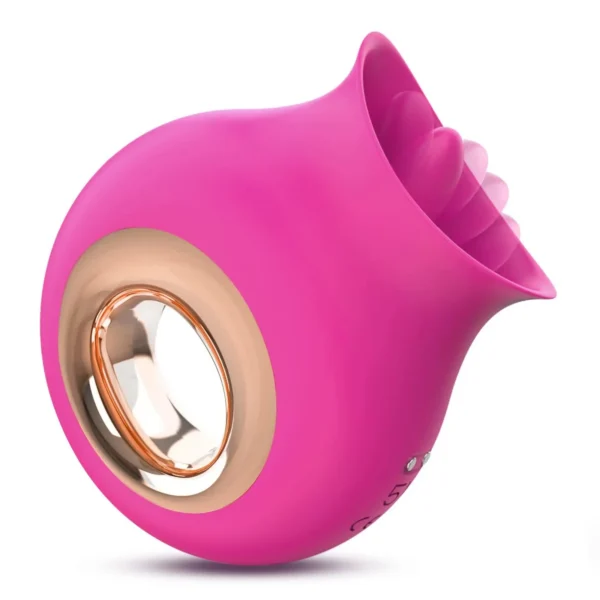 9-frequency Vibration Realistic Tongue Licking Clitoral Sucking Vibrator Sex Toys
