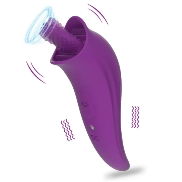 Adult Sex Toys Clitoral Tongue Licking Masturbation Erotic Vibrator for Women