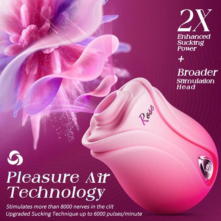 App Control Rose Toys Sucking Vibrator for Women Masturbation Clitoral Stimulation Massager