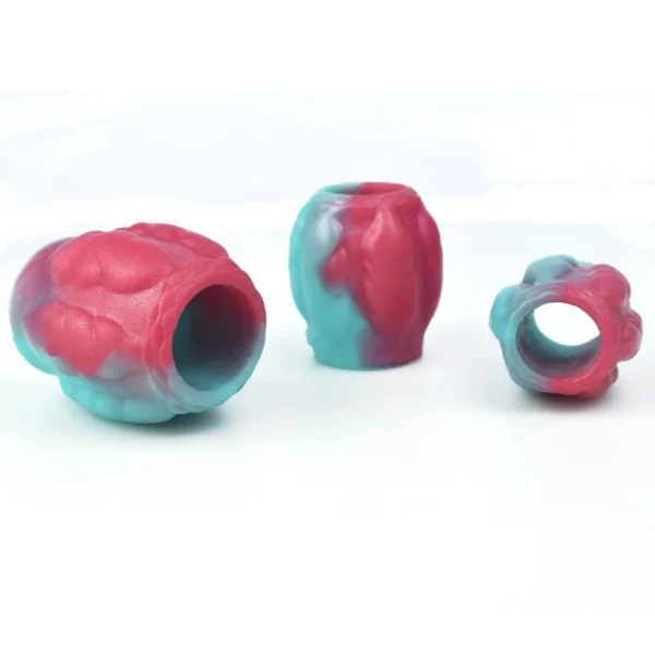 Male Penis Sleeves Delay Ejaculation Sex Delay Orgasm Enlargement Sex Toys Reusable Condom