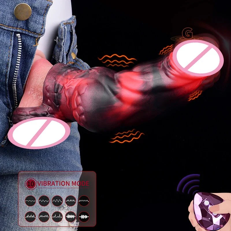 Effective Penis Enlargement Vibrating Penis Extender, Made of Soft Silicone with Multiple Vibration Frequencies