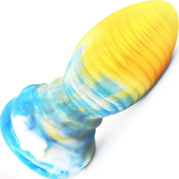 6 Inch Small Anal Plug Thick Silicone Monster Dildo Dragon Egg for Women and Men Gay Sex Toy Couple Gift