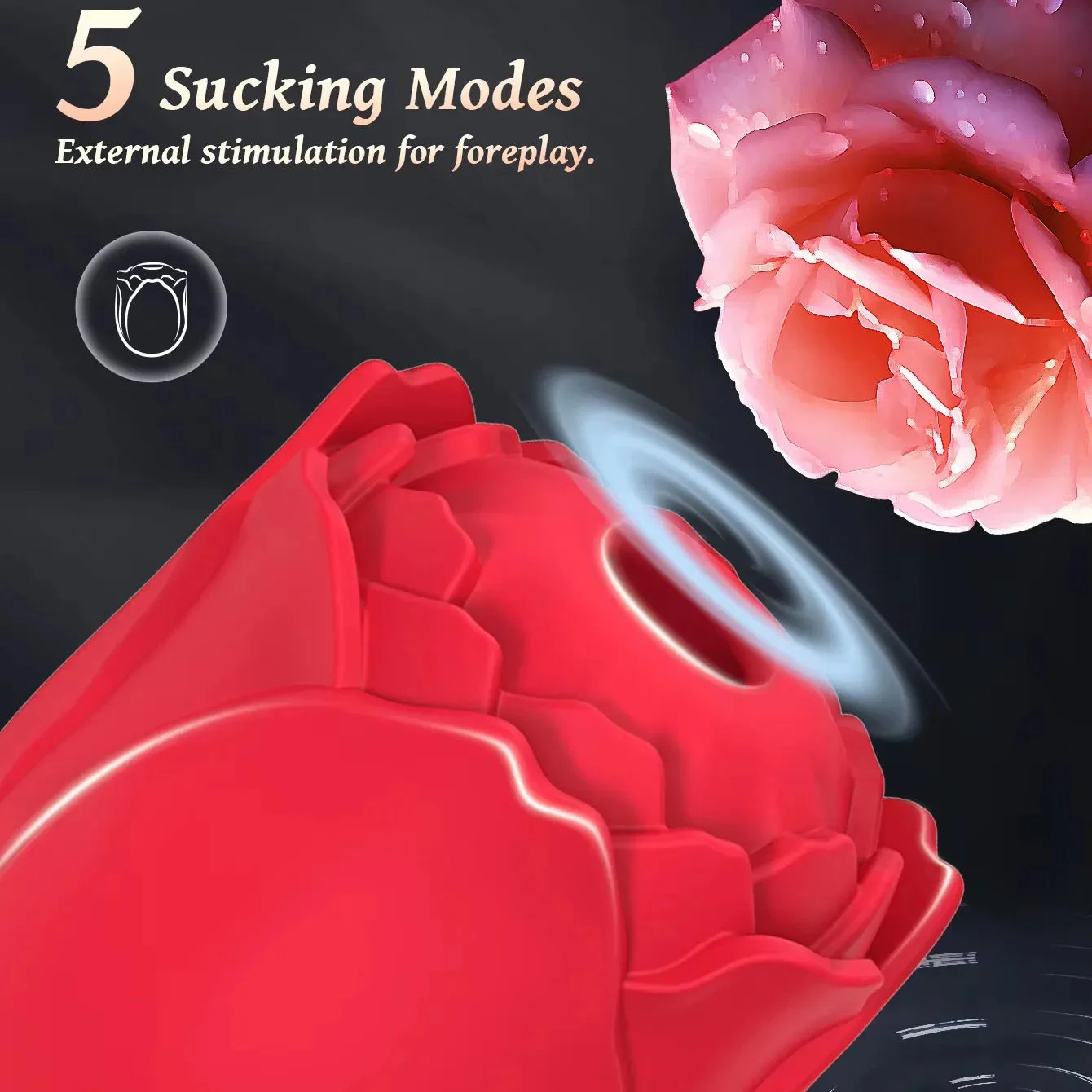 Anal Clitoral Nipple Foreplay Massage Vibrator Vibrating for Egg with Suction Vibration Couple Interaction for Foreplay