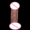 Liquid Silicone Realistic Penis Sleeve Extender Condoms Delay Ejaculation Ultrathin Penis Enlargement Sextoy for Men