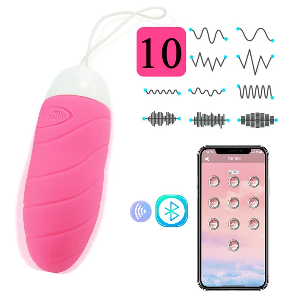 Adult APP Controlled USB Charging Vibrator for Egg G Wireless Remote Control Sex Toys for Massage Stimulate for Egg Jump