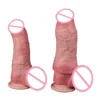 Medical-Grade Silicone Male Penis Extender - Hollow Wearable, Easy to Clean, Realistic Sensation Adult Toy