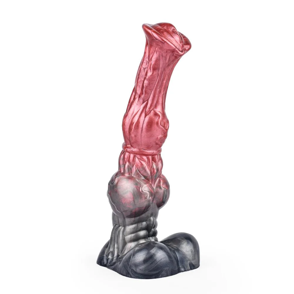 Super Soft Horse Dildo 10.2 Inch Long Animal Dildo Strong Suction Cup Hand-Free Huge Cock Adult Sex Toys Large Dick for Men Women