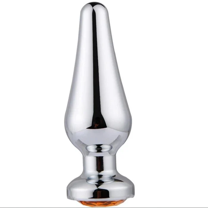 Stainless Steel Sex Toys Anal Plug and Vibrator Dildo for Men and Women Butt Stimulator for Enjoyment