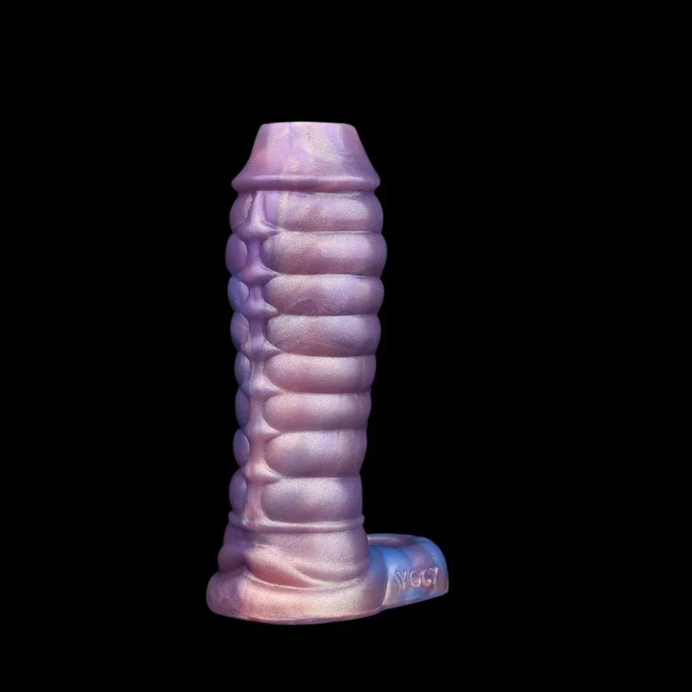 Fury Dragon Multi Functional Enhancer Silicone Dildo Penis Sleeve Sex Toys for Men Enlargement
