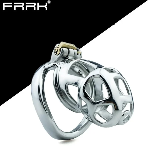 Male Chastity Device cock cages Cobra Series Metal Stainless Steel Male Chastity Lock Sex Cage Penis Lock For Men