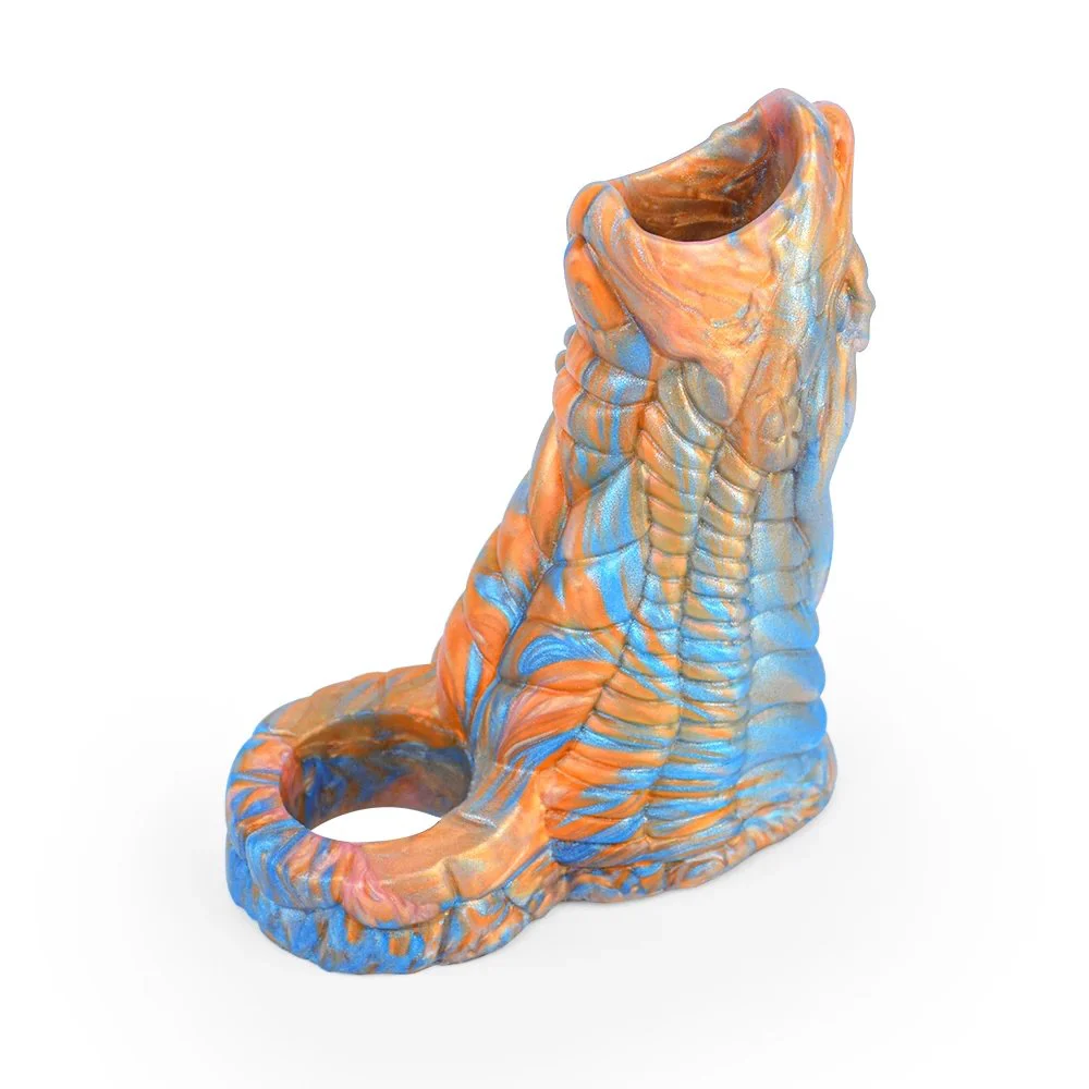 Penis Sleeve Rights Rights Game Dragon Penis Sleeve Anal Plug for Men Women
