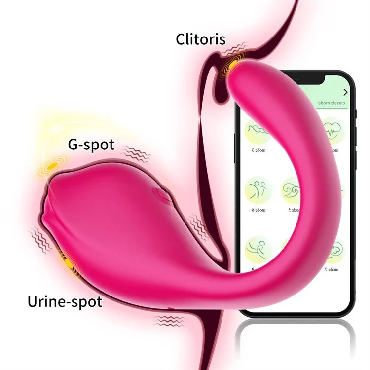 9 Modes App Control Jumping Egg Rechargeable Vibrating Massager Dolphin Vibrator Female Sex Toy