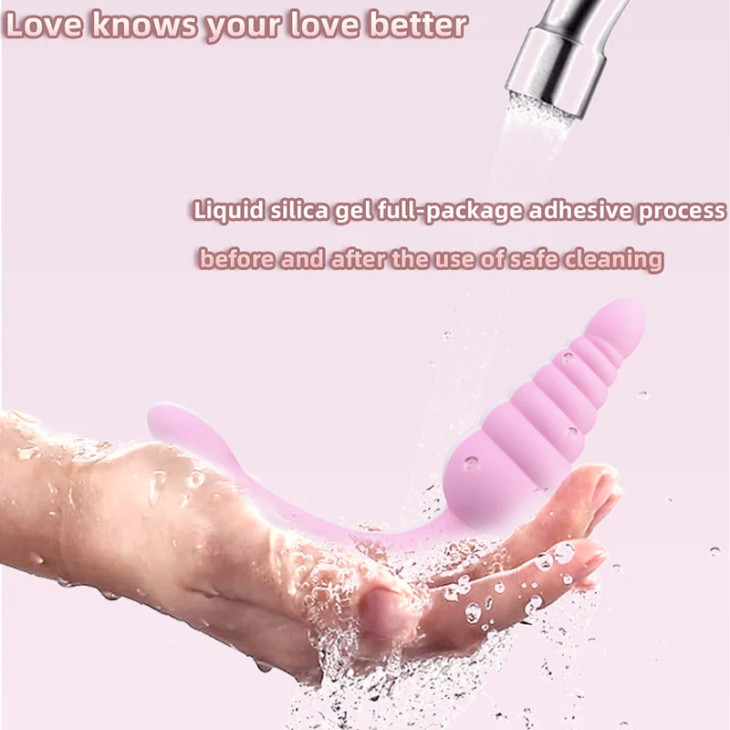Colorful Mini Vibrators U-shaped Double Vibrating Head Female Vagina Stimulation