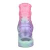 Male Penis Extender Open Soft Silicone Penis Enlargement Sleeve Galactic Charm Fantasy Monster Dildo Sex Toy