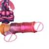 Platinum Liquid Silicone Horse Penis Sleeve Enlarger Extender Reusable Condoms for Penis Sleeve Enlargement Funny Delay Condom