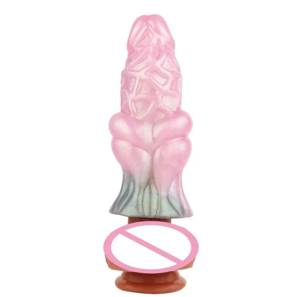 Polarized Male Penis Sleeve Silicone Hollow Wearable Penis Enlargement Delayed Ejaculation Couples Sex Toys Adult Products