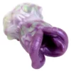 Purple Color Masturbation Cup Silicone Material Sex Toys Male Masturbator