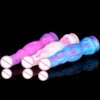10 Inch Mix Color Liquid Silicone Huge Big Penis Monster Dragon Alien Male Dildo for Women Female Masturbation Adult Sex Product