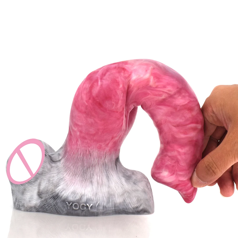 10 inch Fantastic Creature Dildo Werewolf Dildo Gory Penis Sex Tool Anal Plug G-spot Stimulation Sex Toy Dog for Women