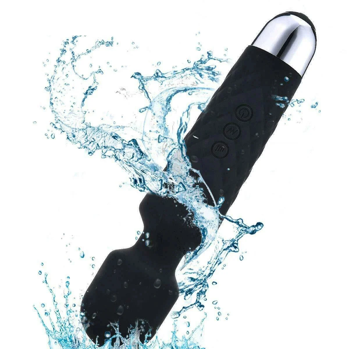 20 Frequency USB Waterproof Sex Toys for Women AV Wand Massager Cordless AV Vibrator