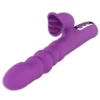 Flexible and Stretchable Vibrator Private Part Insertion Adult Products Sex Toys Vibrator for Women