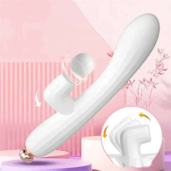 Flexible Female Vibrator with 10 Vibration Modes Sucking Feature for Adult Women Massage