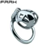 Metal Stainless Steel Chastity Lock Rivet Stimulation Male Removable Chastity Cage Lust Control Device Sex Toy