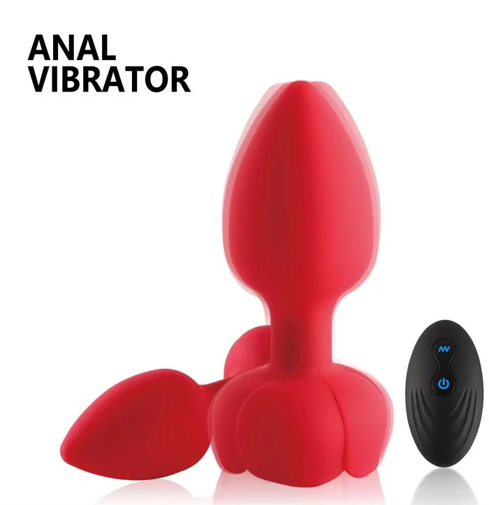 Remote Control 10 Frequency Vibrating Anal Plug Intimate Silicone Anal Pleasure With Premium Quality Product