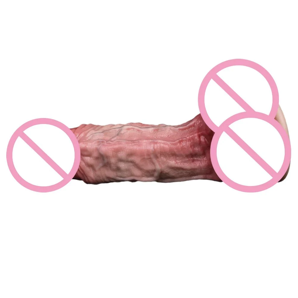 Realistic Thick XXL Dildo for Women Soft Vaginal Massage Sex Toy Chubby Glans Large Bulge Anal Plug Huge for Adult Masturbator