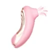 Double Motors 8 Speed Clitoral Stimulation G Spot Sucking Flapping Vibrator Adult Sex Toys for Women