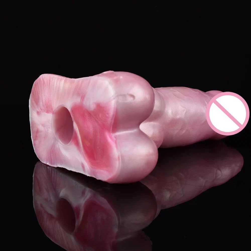 Shiba Inu Inflatable Dog Dildo Net Weight 467g Adult Inflatable Anal Plug