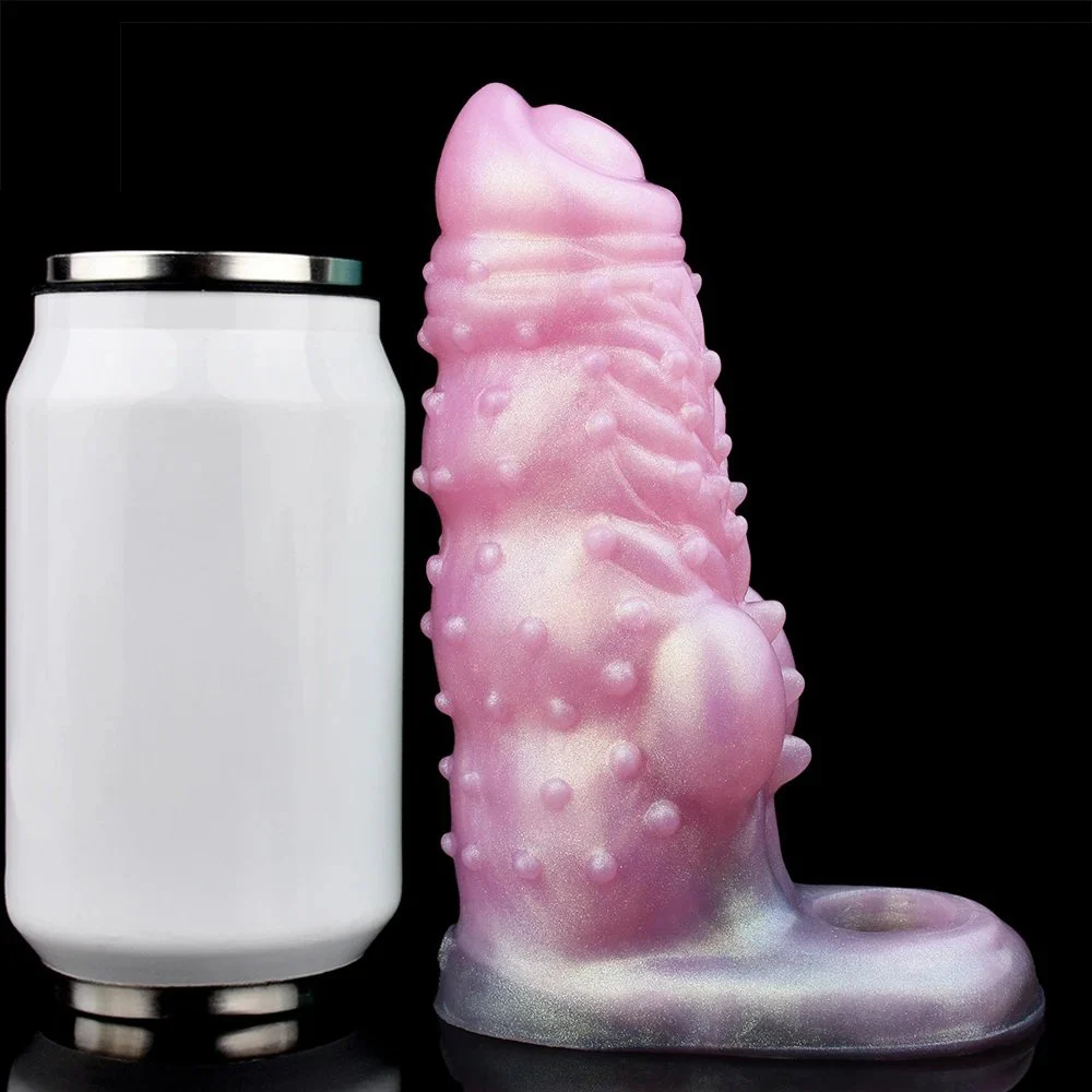 Male Extension Enlargement Penis Condom Reusable Silicone Erotica Couple Sex Game