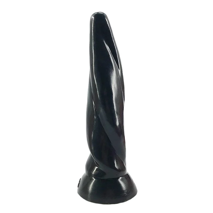 Insertable Length 19cm 7.5 3.5cm Big Artificial Dildo Cock Anal Plug Black Adult Sex Toy Pictures for Women and Men