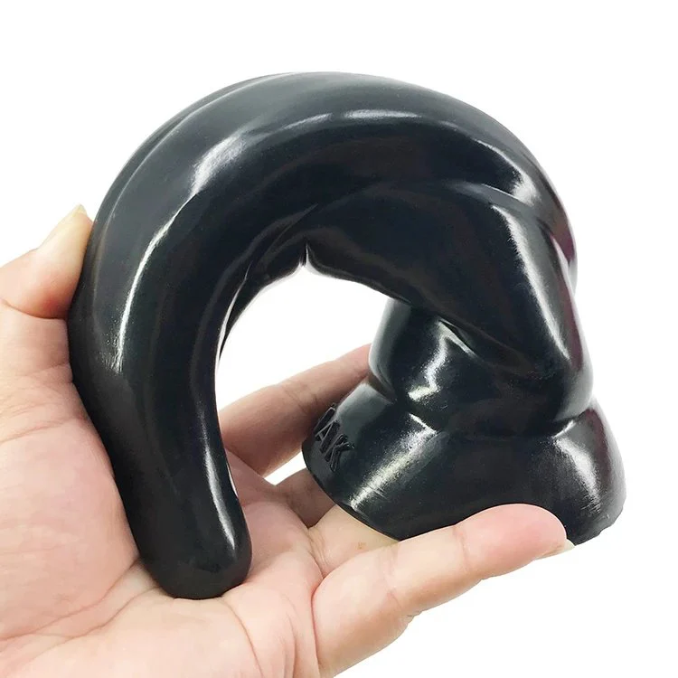 Insertable Length 19cm 7.5 3.5cm Big Artificial Dildo Cock Anal Plug Black Adult Sex Toy Pictures for Women and Men
