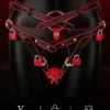 Pu Leather Male Chastity Belt Device Adjustable Bandage Harness Restraint Panty Cock Cage Chastity Devices Bondage Sex Toy