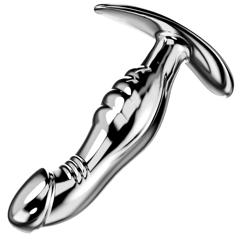 Stainless Steel Anal Plug for Women & Men-Durable Easy to Clean Prostate Massage Butt Plug