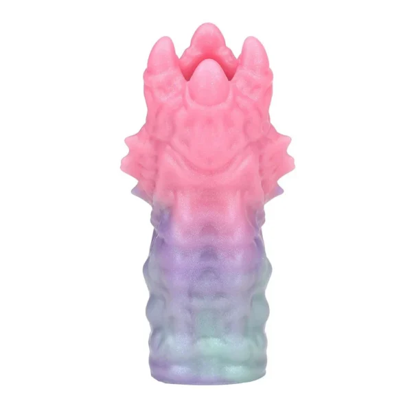 Open Design Male Penis ExtenderSilicone MaterialFantasy Series of Dildo CoversLightweight and Portable Adult Sex Toys