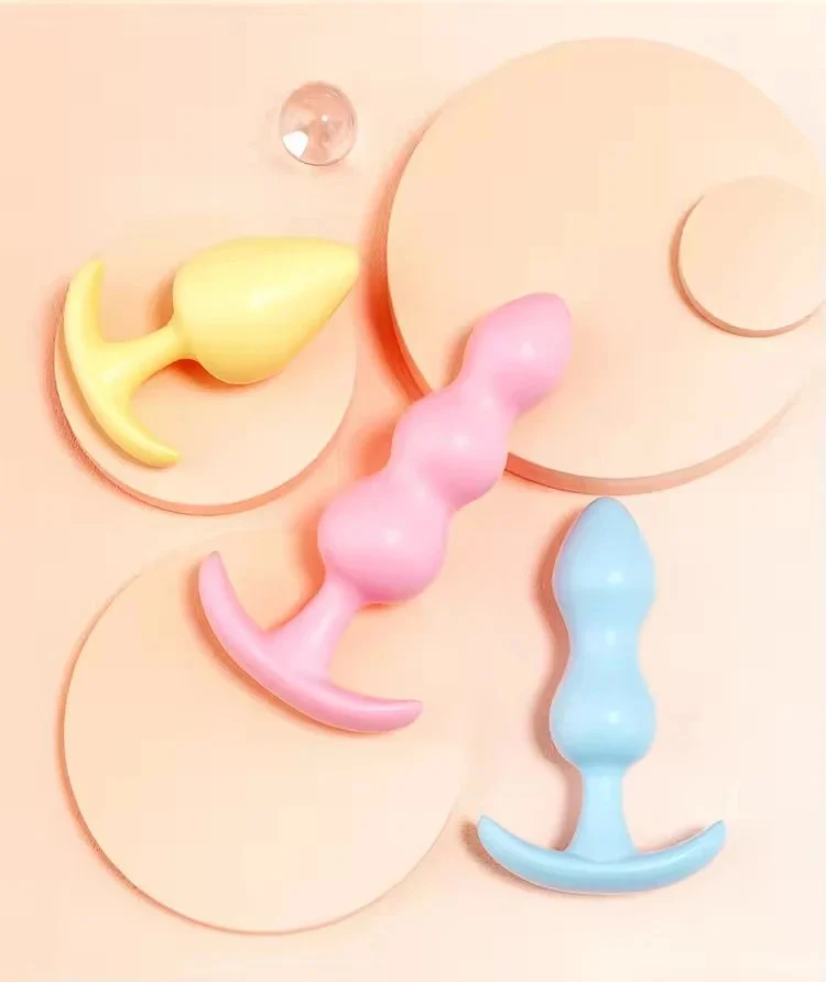 Mystery Jelly Unisex Soft Silicone Waterproof Eco-Friendly Anal Plug Adult Sex Toys