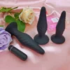 Silicone Electric Shock Vibrating Sex Toys Anal Butt Plug Underwear for Male Couple Anal Sexual