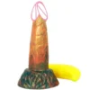 20cm Monster Dildo Gorgeous Adult Sex Toy G-spot Massage Beast Dildo Lady Sexy Toy Waterproof