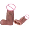 Realistic Men Penis Sleeve for 18+ Adult Anti-off Design Male Glory Gift