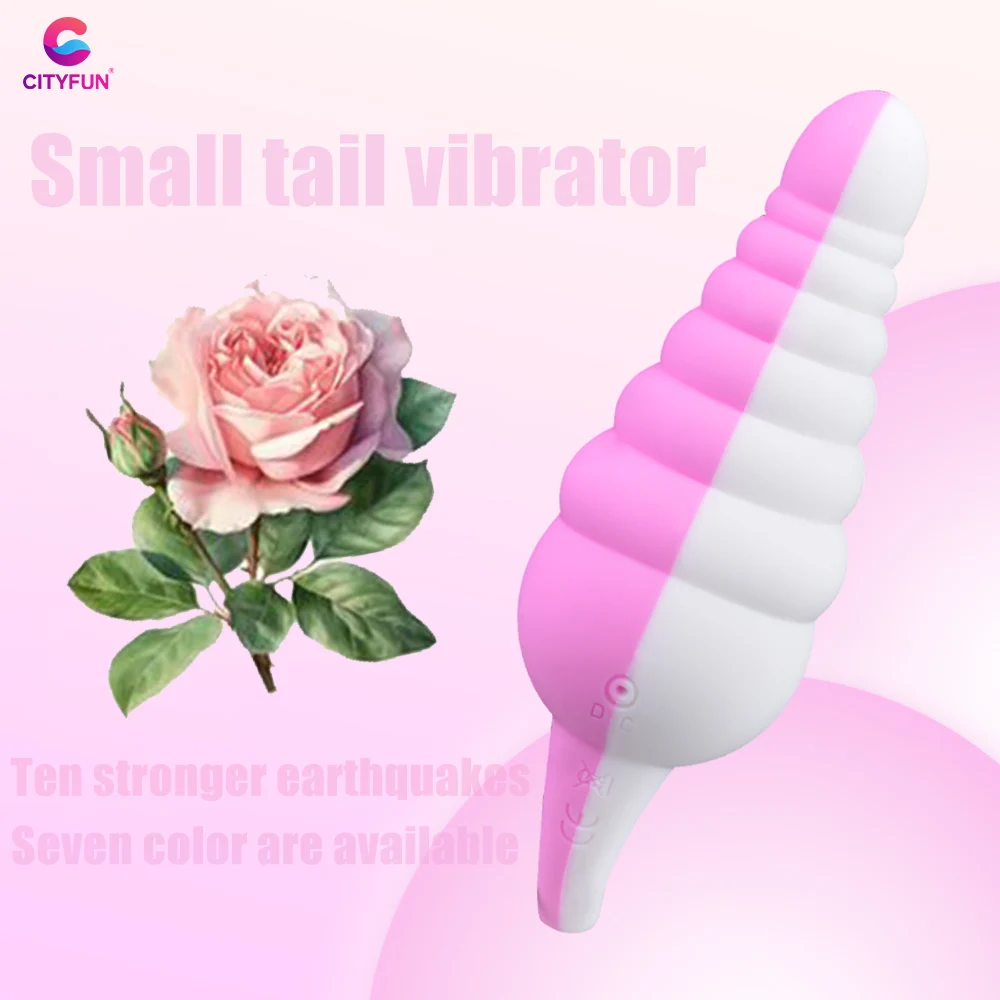 Colorful Mini Vibrators U-shaped Double Vibrating Head Female Vagina Stimulation