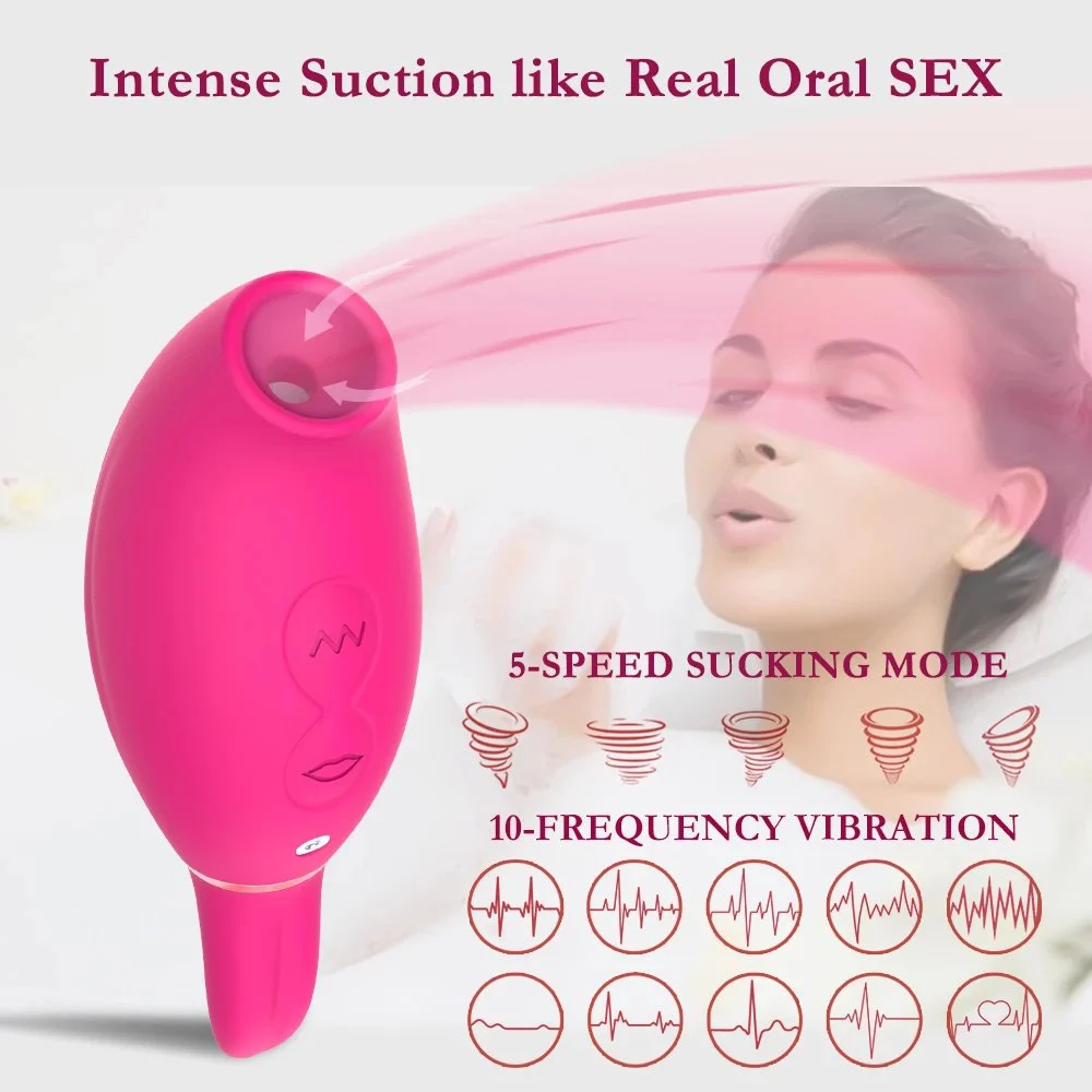 Female Soft Silicone Magnetic Rechargeable Sex Clitoral Sucking Vibrator Vaginal Stimulator Sex Toys