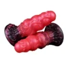 Red Dragon Large Anal Plugs Made of Platinum Silicone to Increase the Sexual Experience of Bondage Anal Plugs