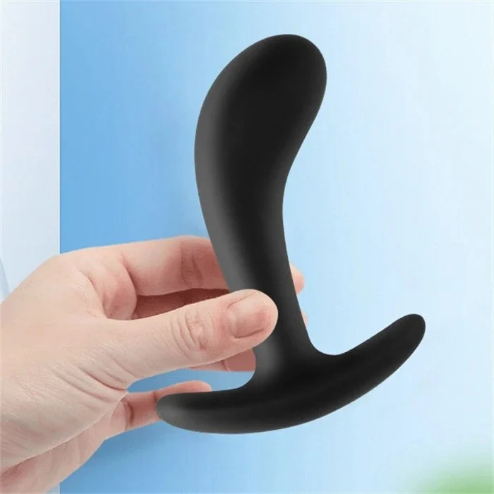 Silicone Anal Plug Butt Stimulator Sex Toy for Adults Men and Women's Anal Vibrator