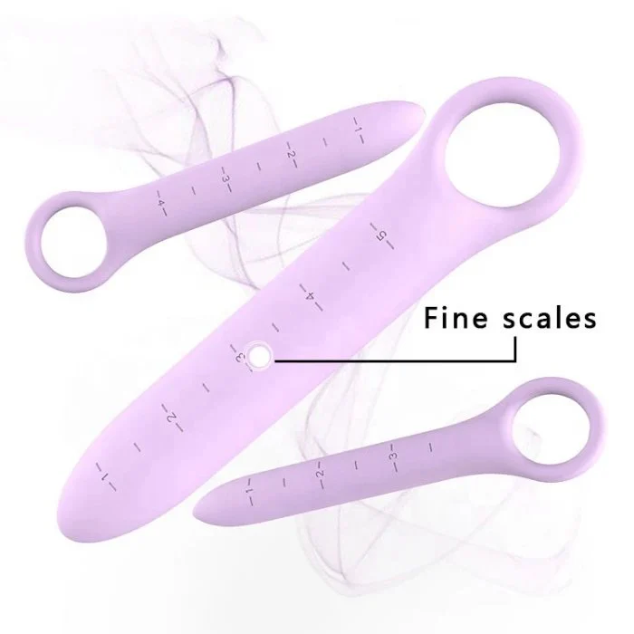 Set of 5 Silicone Anal Dilators Enjoyment with Scale Sex Toys